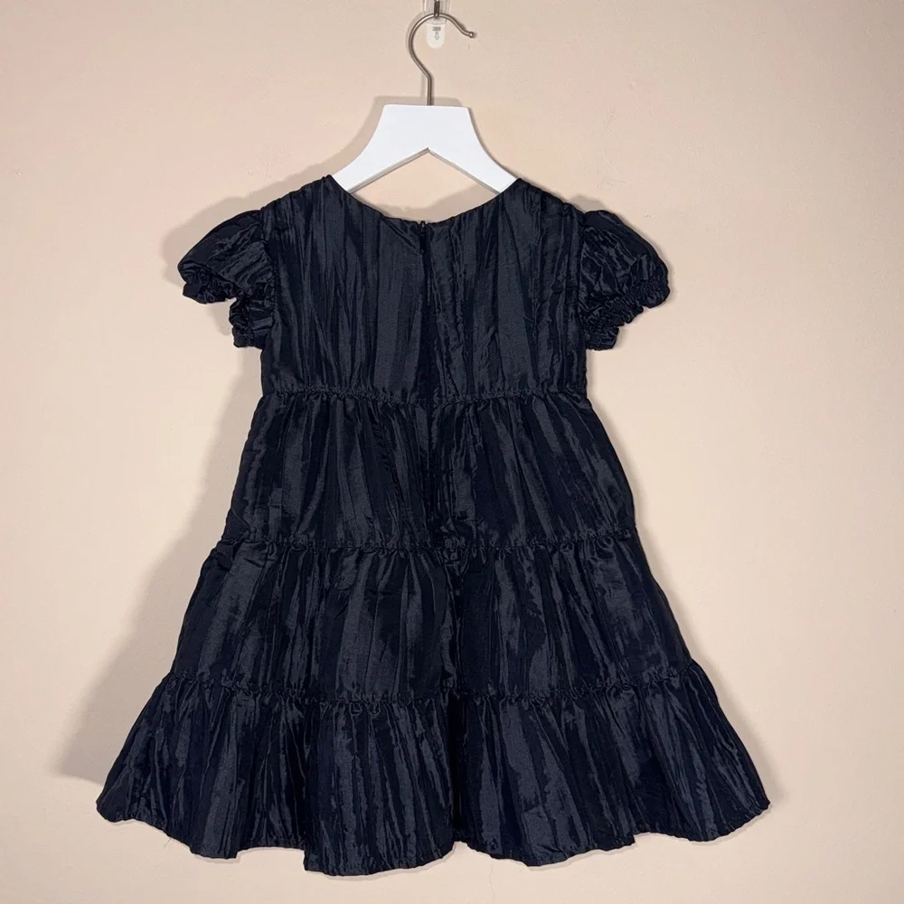 Hanna Andersson Black Dress - Black Puffy Dress - 3